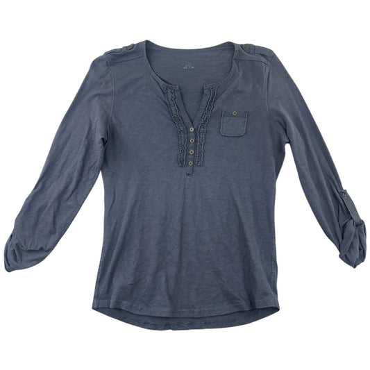 Navy Blue Long Sleeve Shirt