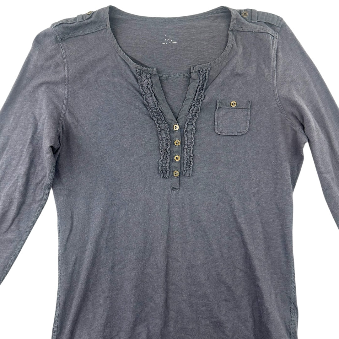Navy Blue Long Sleeve Shirt
