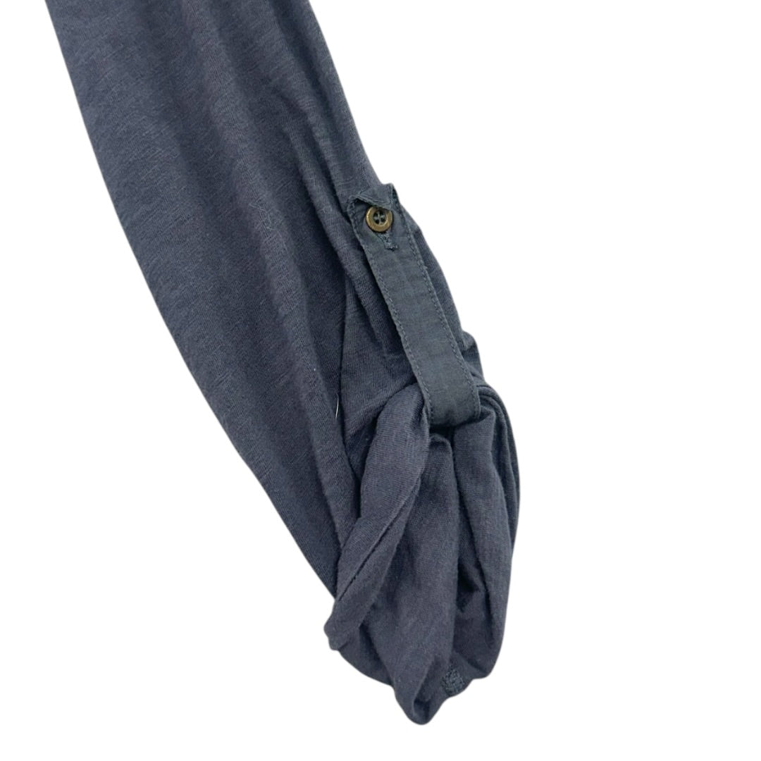 Navy Blue Long Sleeve Shirt