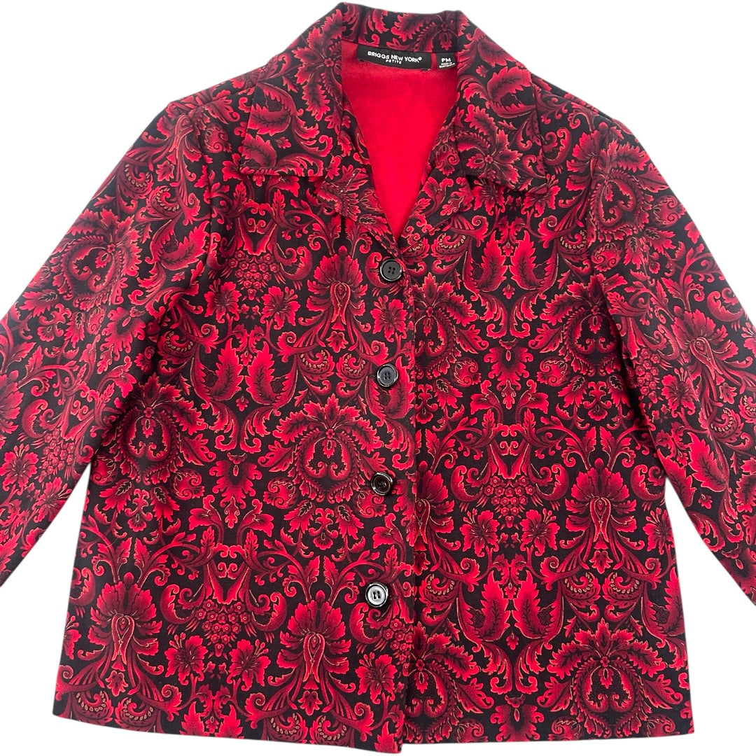 Briggs New York Damask Pattern Jacket