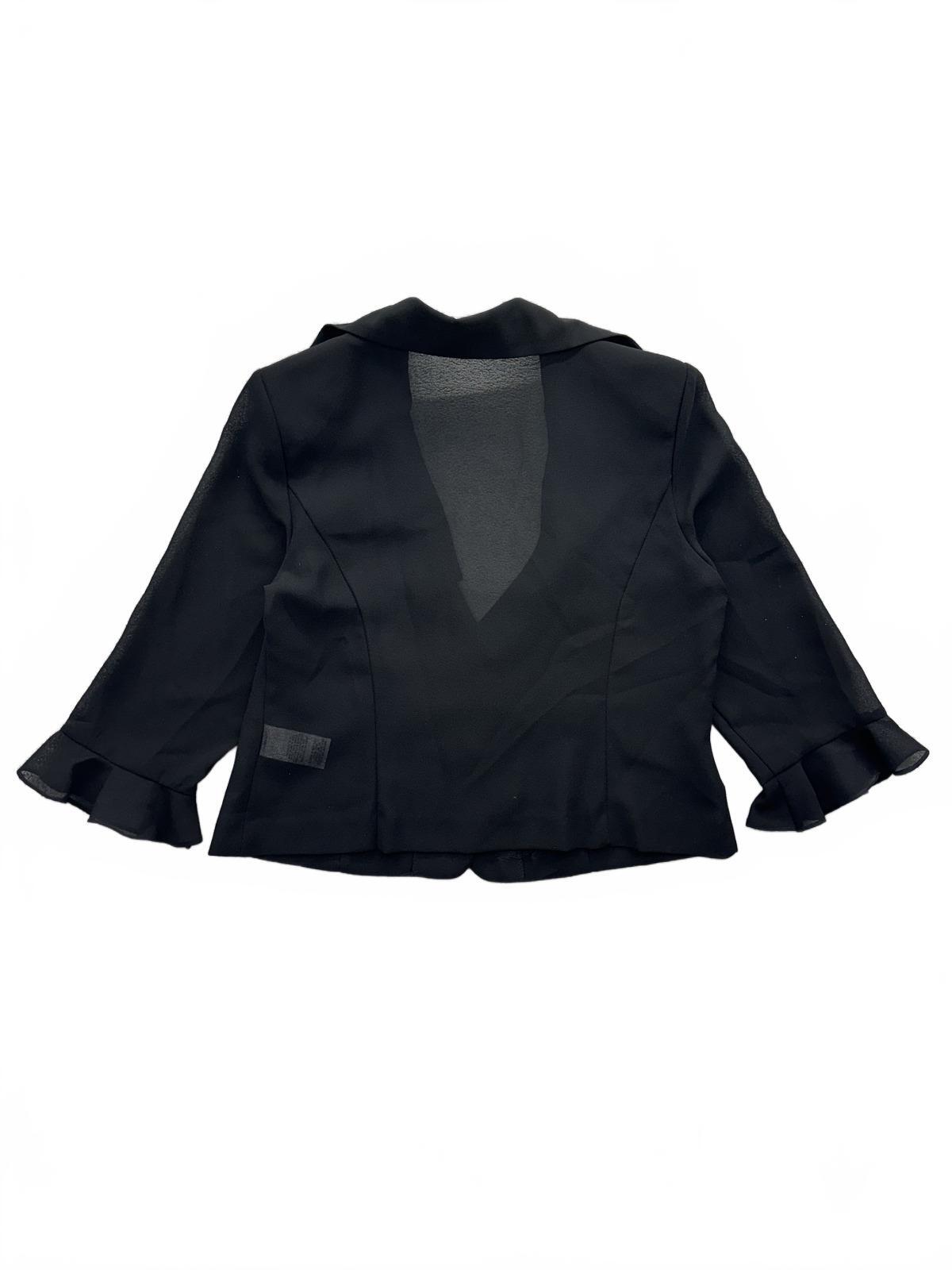 Danny & Nicole Black Two Piece Dress Suit Vintage Elegant Dress & Jacket