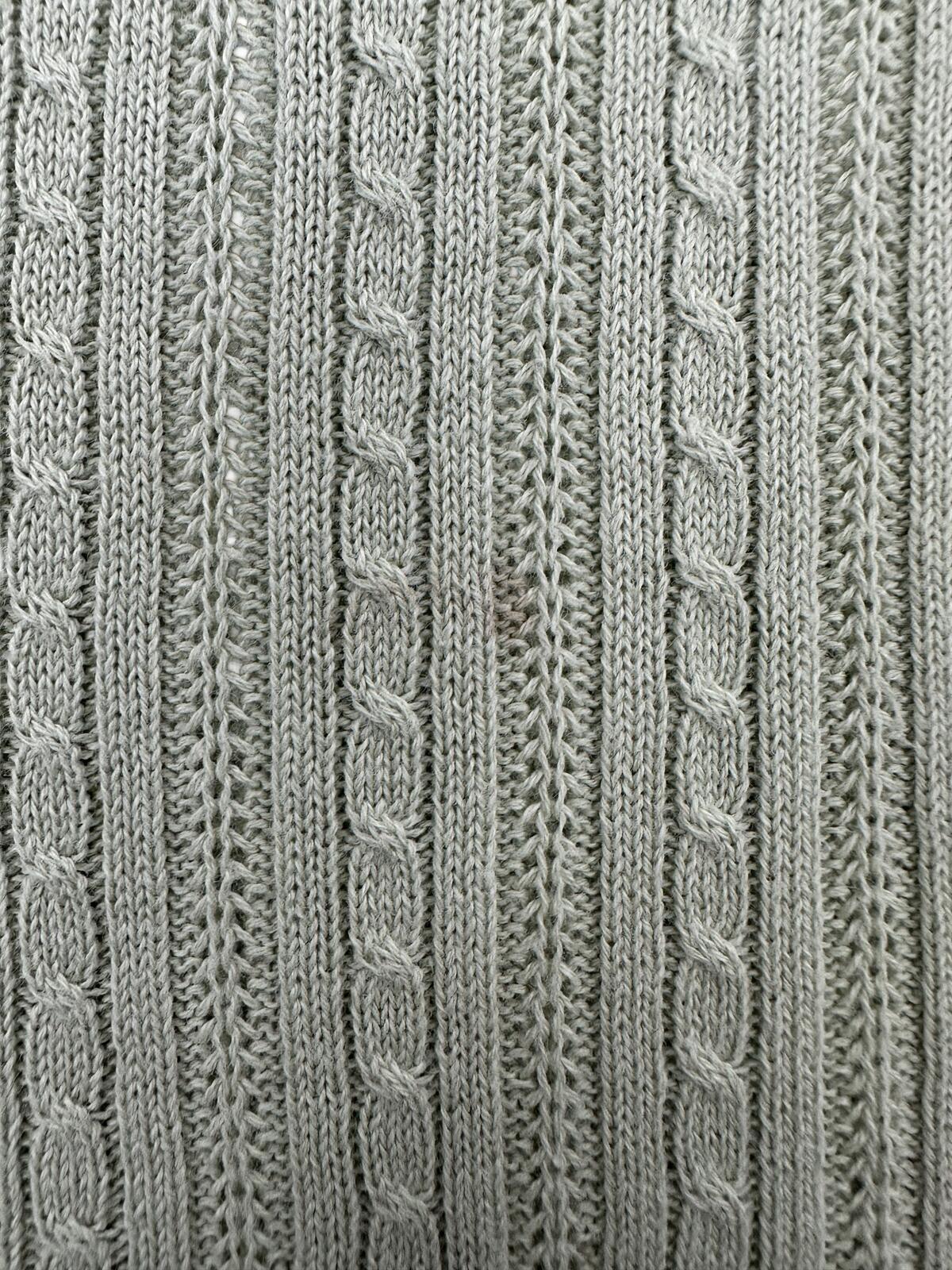 Foxcroft Sage Green Cable Knit Sleeveless Sweater Vest Y2K Fairycore Preppy