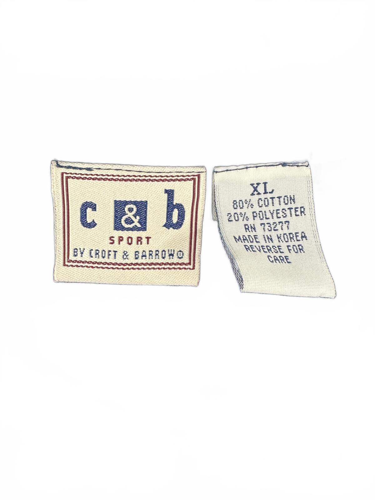 C&B Sport by Croft & Barrow Navy Velour Embroidered Cardigan Vintage Fairy Y2K