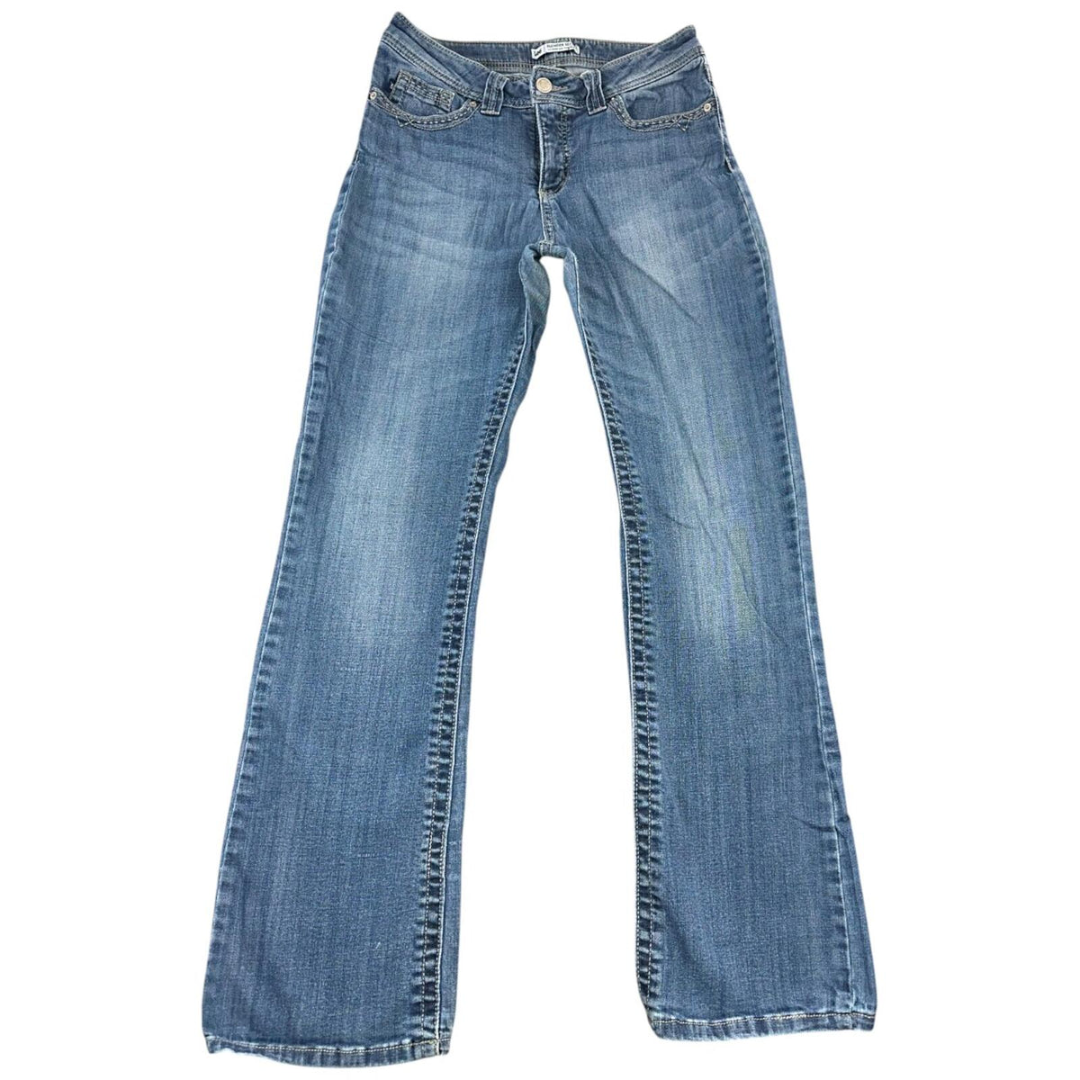 Lee Y2K Mid Rise Bootcut Jeans with Embroidered Back Pockets