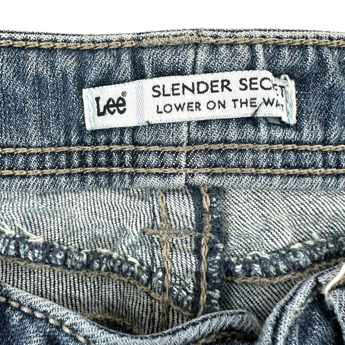 Lee Y2K Mid Rise Bootcut Jeans with Embroidered Back Pockets