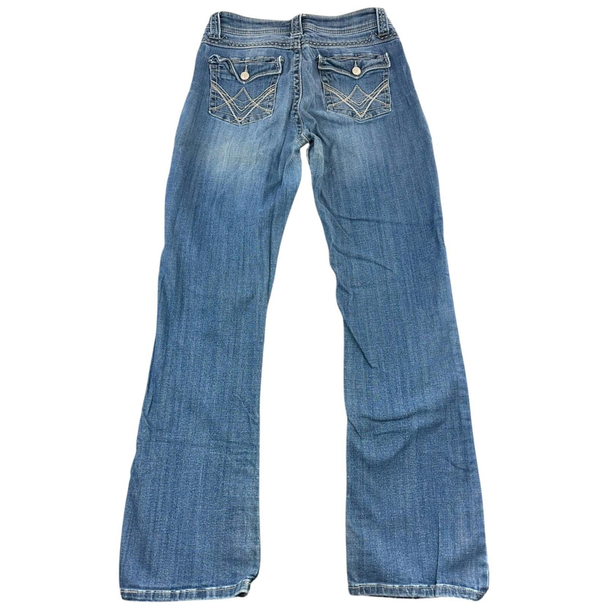 Lee Y2K Mid Rise Bootcut Jeans with Embroidered Back Pockets