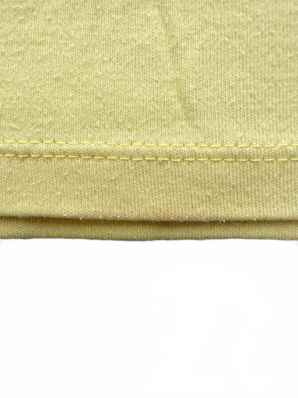 Draper's & Damon's Yellow Lace Trim Tank Top Vintage Inspired Summer Top