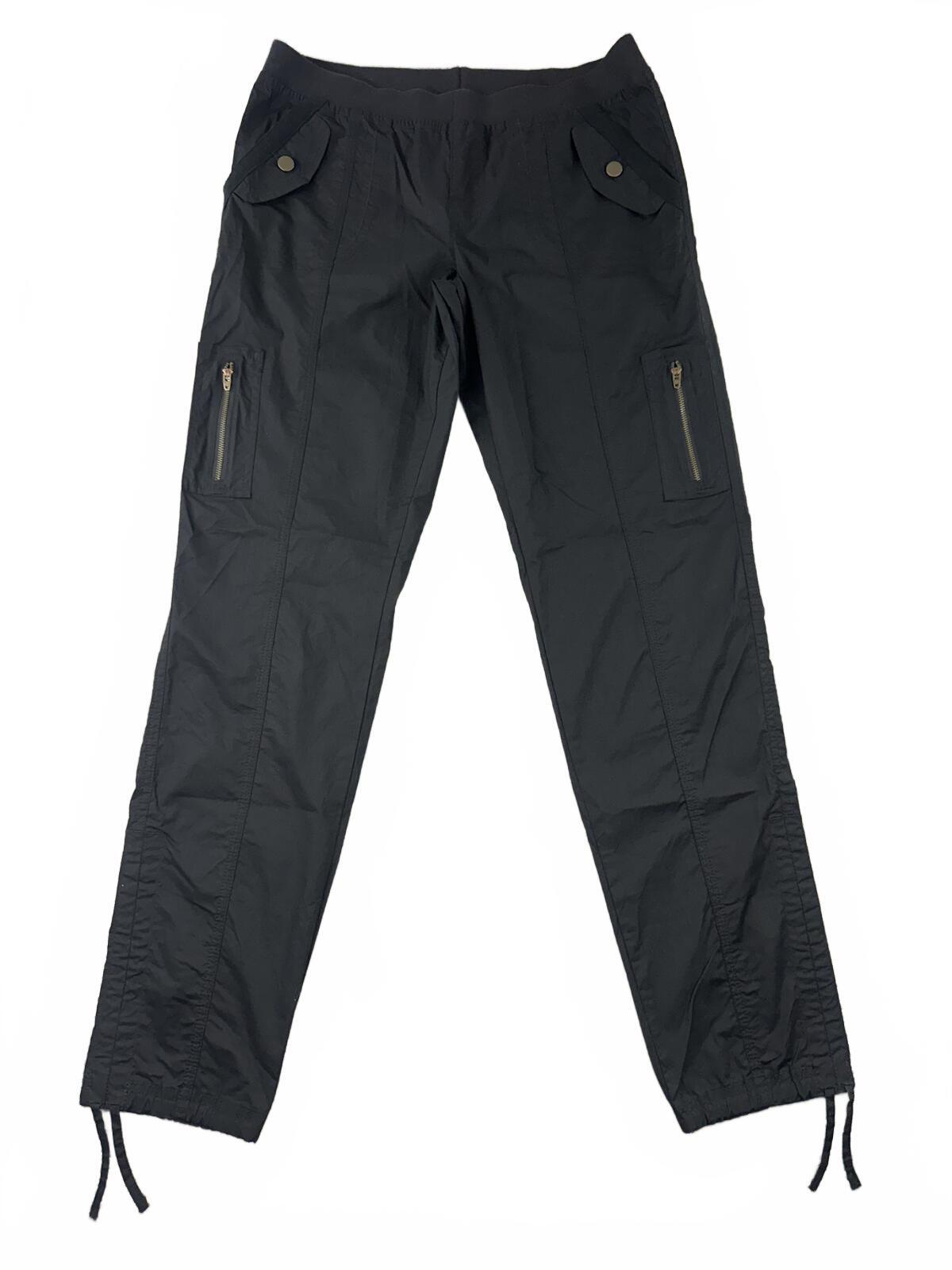 NWT Boston Proper So Easy Cargo Pants Black Y2K Utility Streetwear Drawcord
