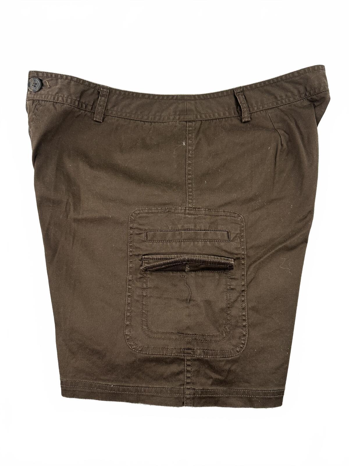 Charter Club Olive Brown Cargo Shorts Utility Y2K