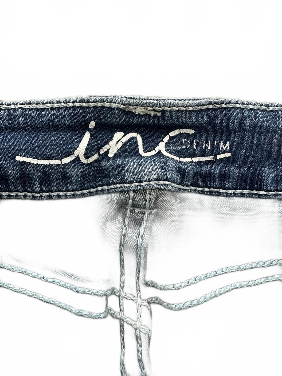 INC Denim Bootcut Jeans Medium Wash Vintage Style