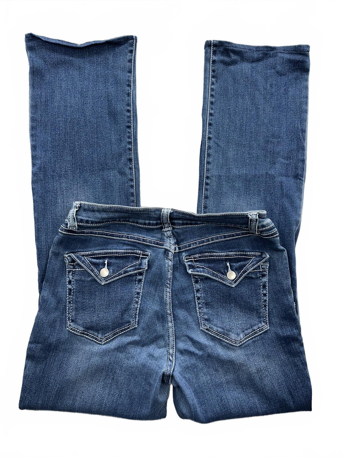 INC Denim Bootcut Jeans Medium Wash Vintage Style
