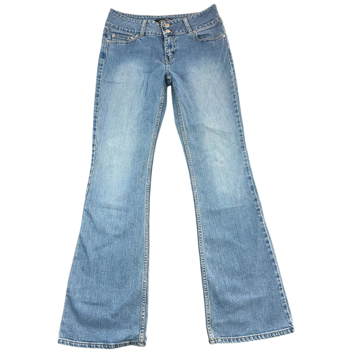 London Jeans Y2K Light Wash Flare Denim Bootcut Jeans Vintage Indie Sleek