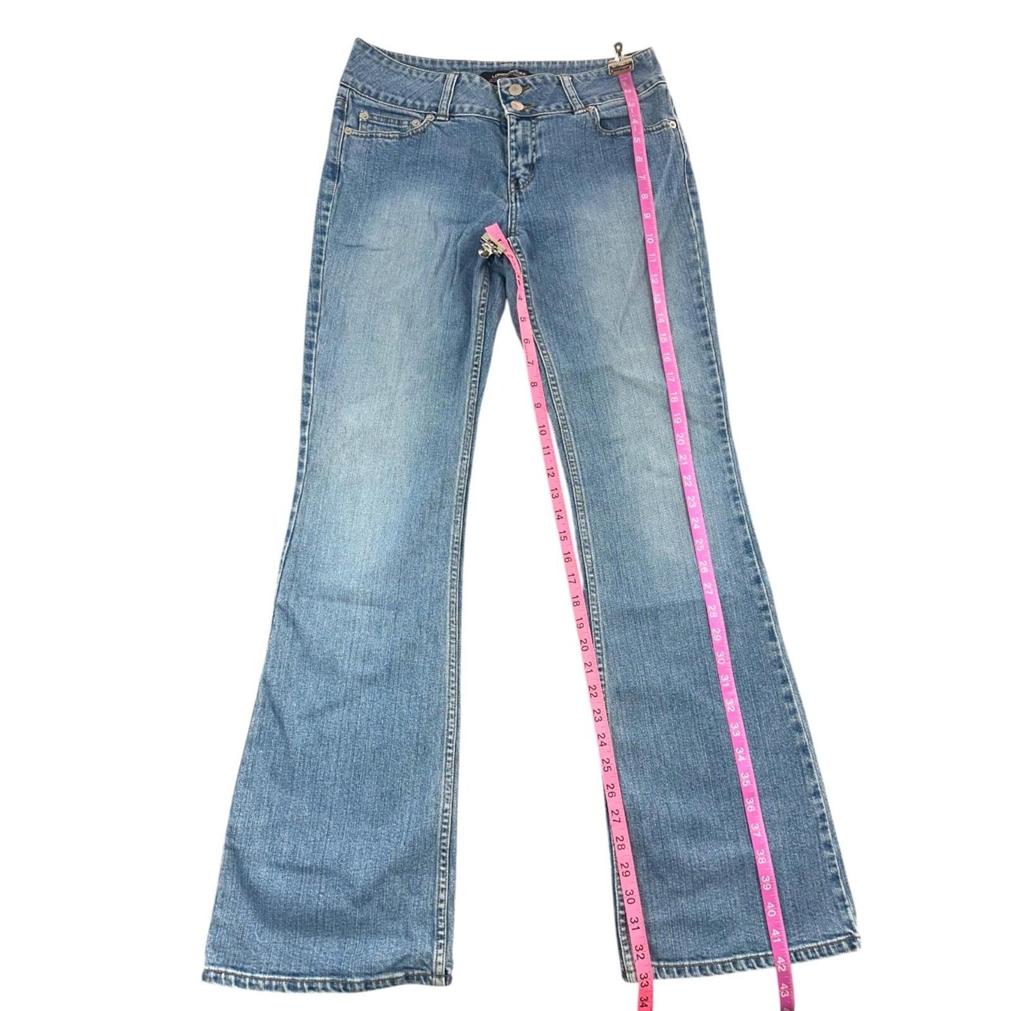London Jeans Y2K Light Wash Flare Denim Bootcut Jeans Vintage Indie Sleek