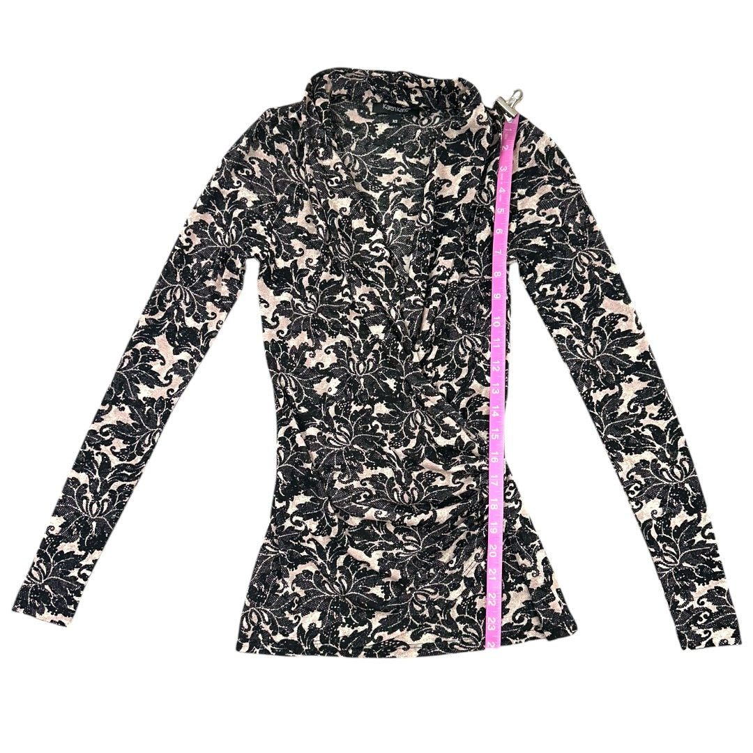 Karen Kane Damask Floral Pattern
