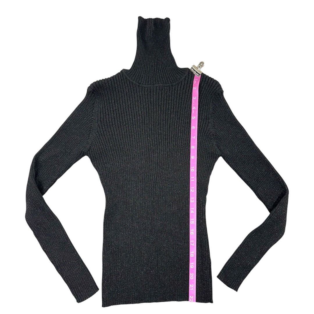 Joseph A. Shimmer Sparkle Glitter Turtleneck