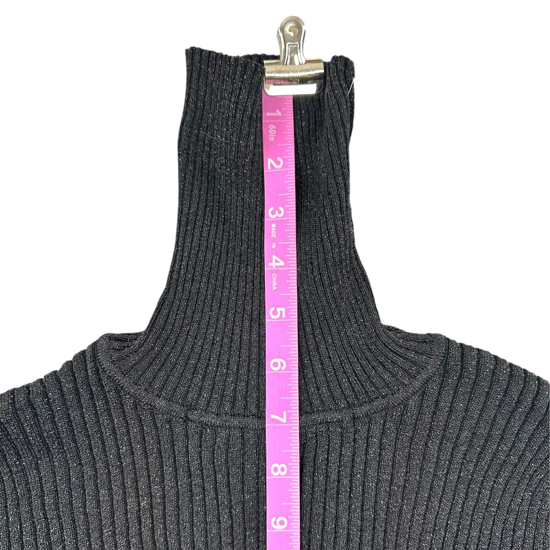 Joseph A. Shimmer Sparkle Glitter Turtleneck