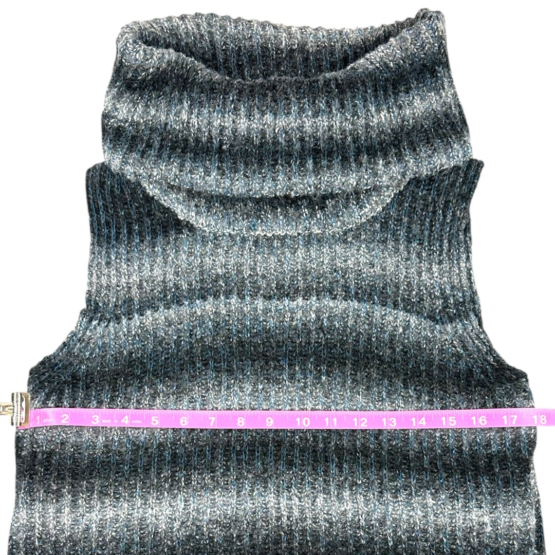 Hem & Thread Sleeveless Cowl Tunic Sweater