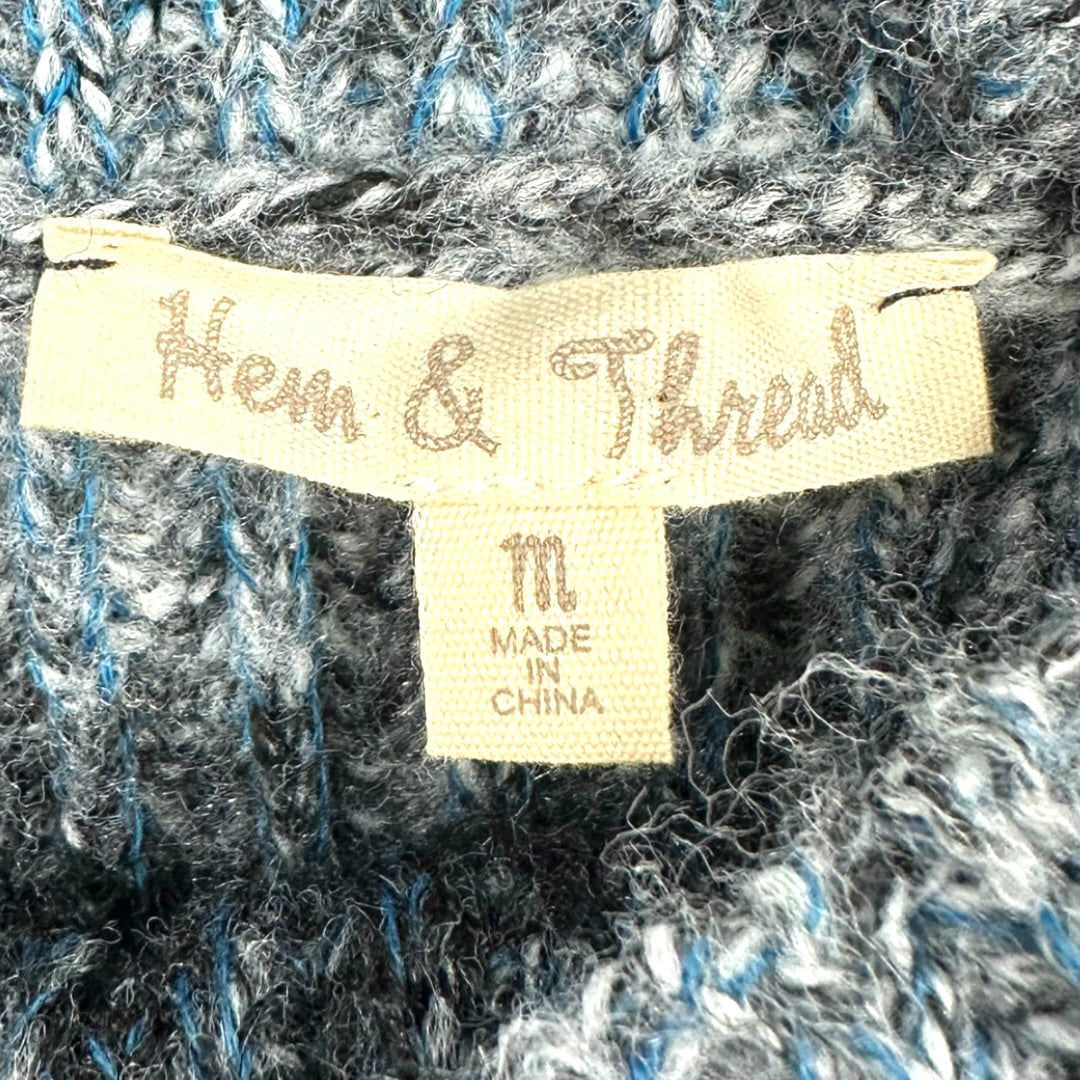 Hem & Thread Sleeveless Cowl Tunic Sweater