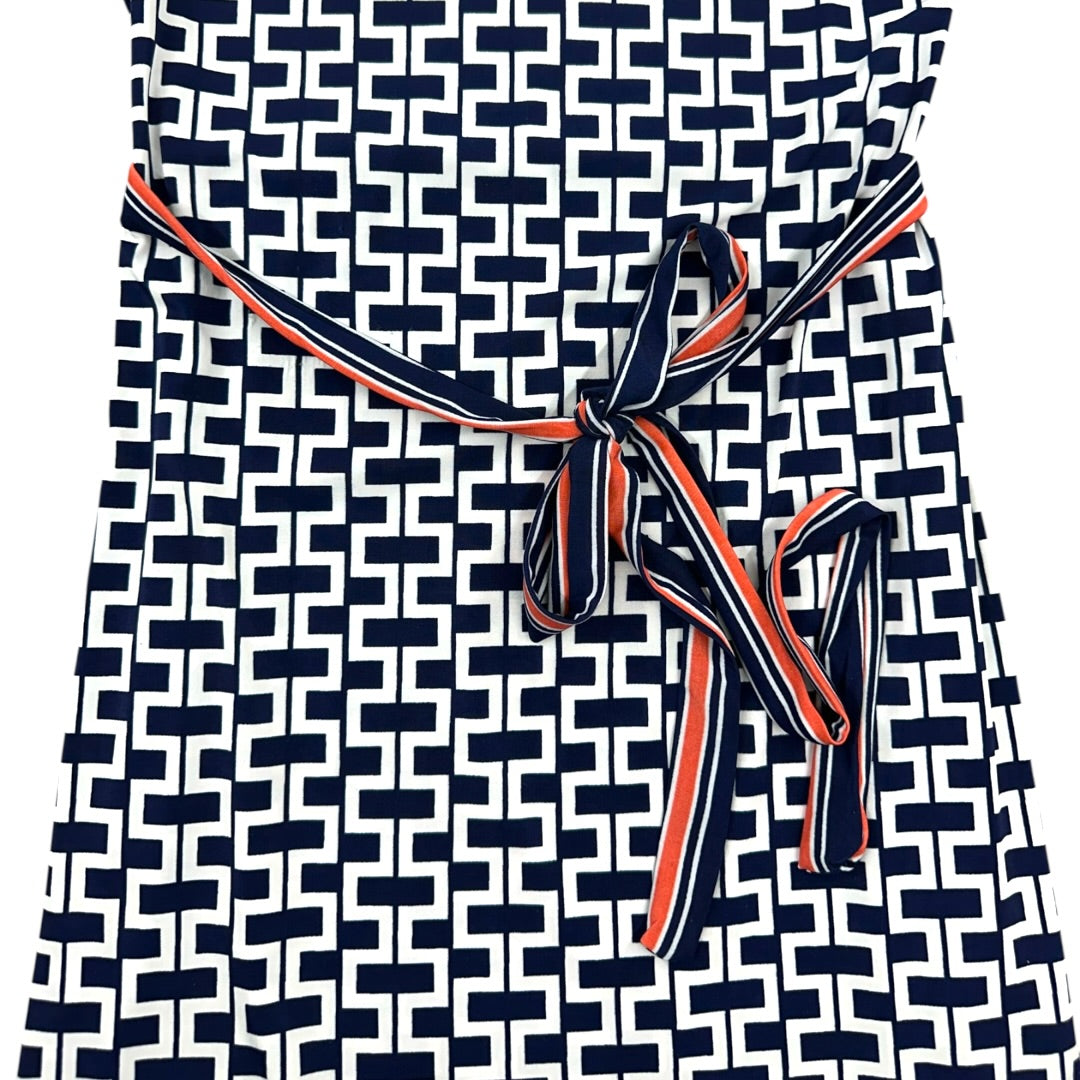 Mlle Gabrielle Geometric Print Short Sleeve Dress