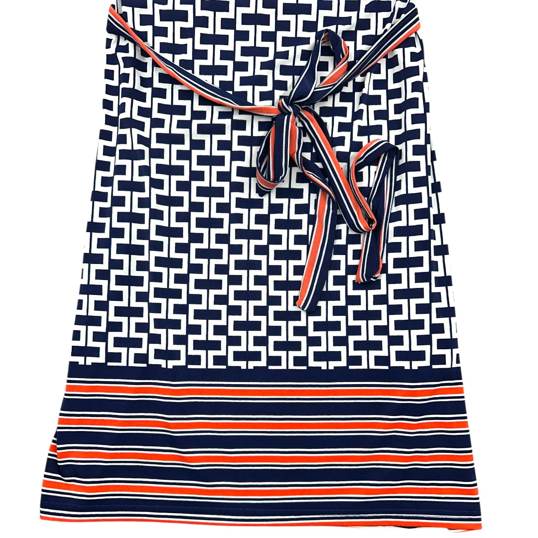 Mlle Gabrielle Geometric Print Short Sleeve Dress