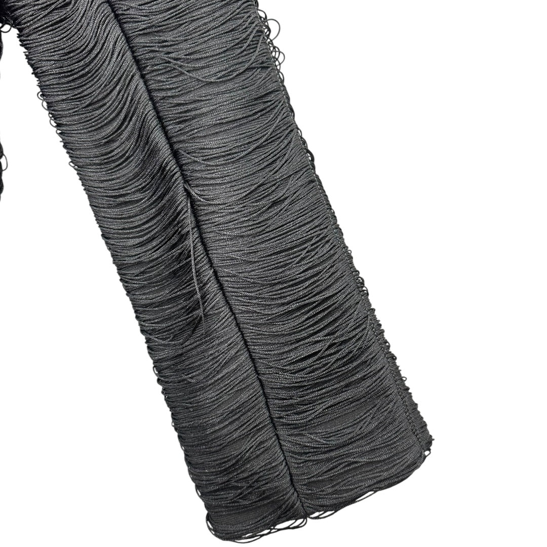 AKIRA String Along Fringe Detail Blazer