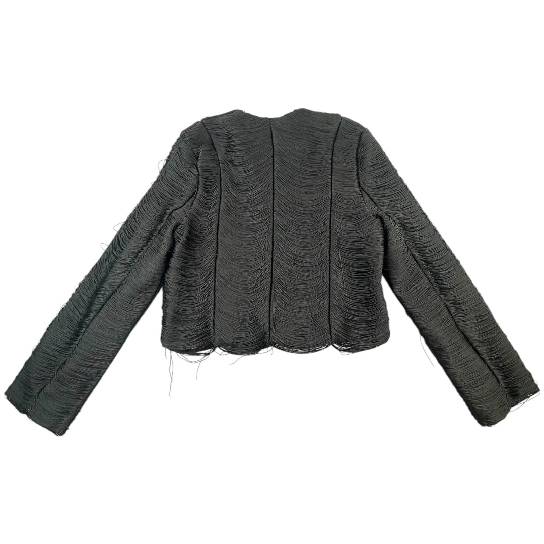 AKIRA String Along Fringe Detail Blazer
