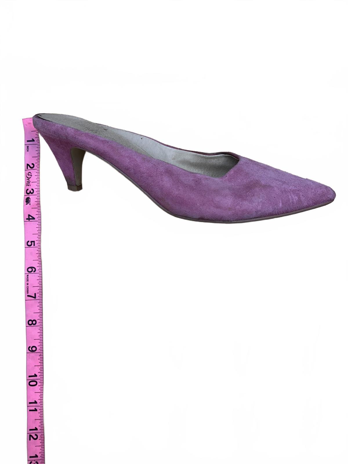 Chinese Laundry Pink Suede Kitten Heel Mules