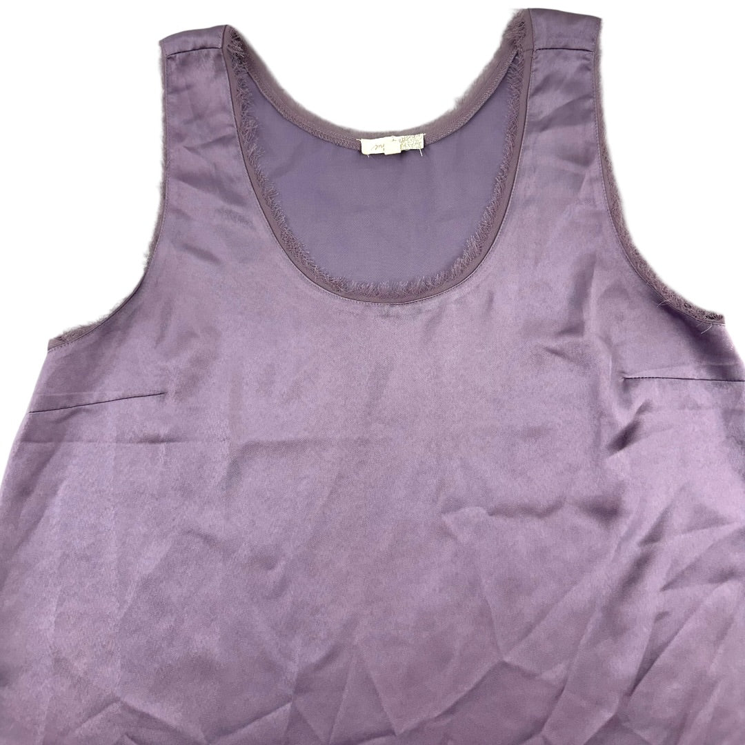 Mystree Satin Tank Top
