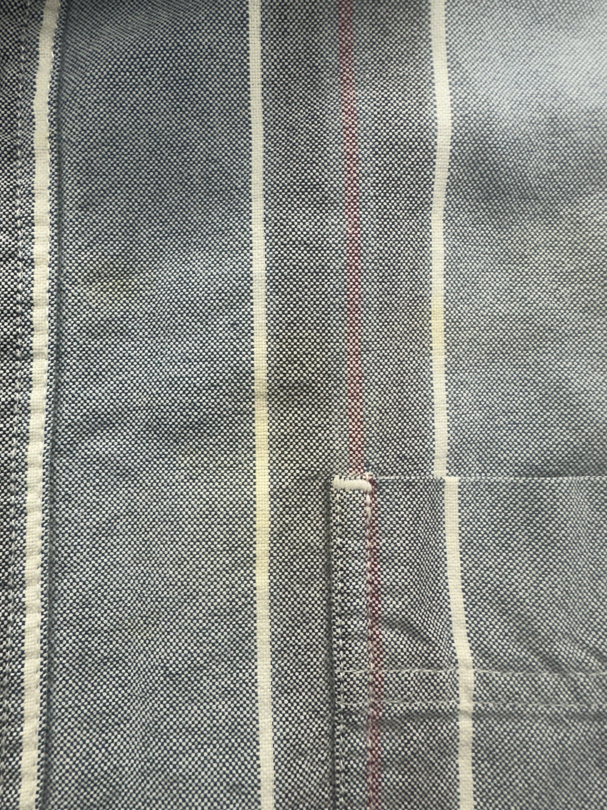 Eddie Bauer Vintage Striped Button Up Shirt