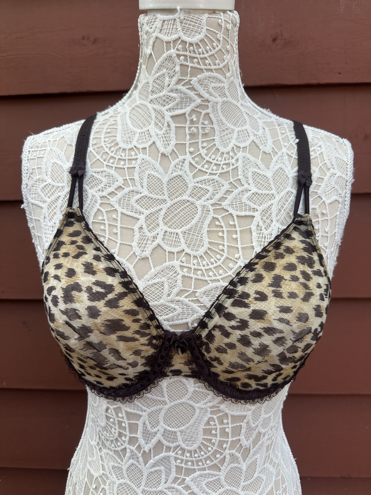 Marilyn Monroe by Warners Leopard Print Bra