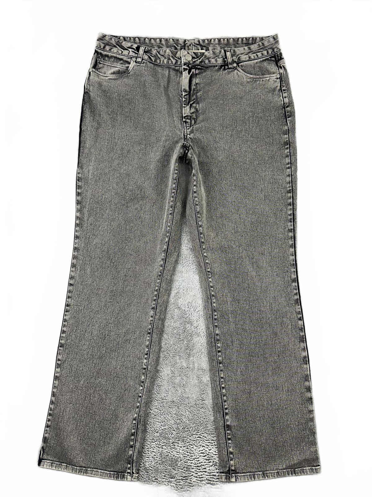 NWT Coldwater Creek Gray Denim Straight Leg Jeans Casual Contemporary
