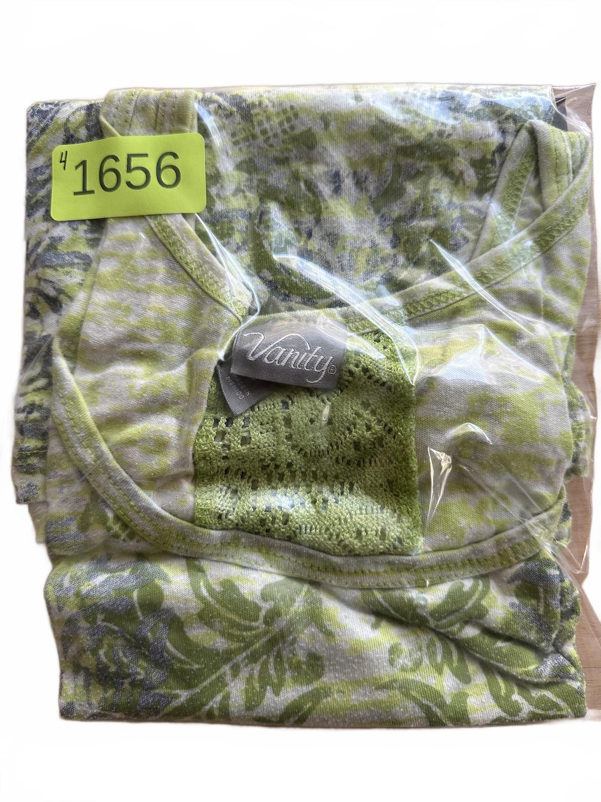 Vanity Green Boho Chic Lace Back Tank Top Vintage Inspired Summer