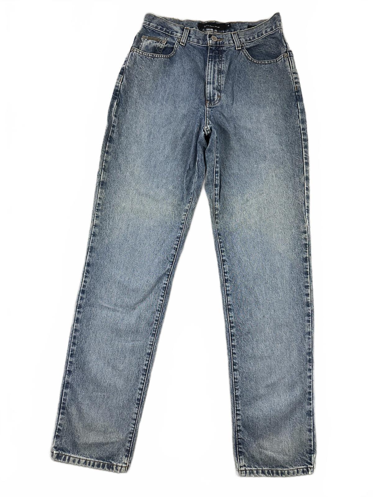 Calvin Klein Jeans Classic Light Wash Straight Leg Denim