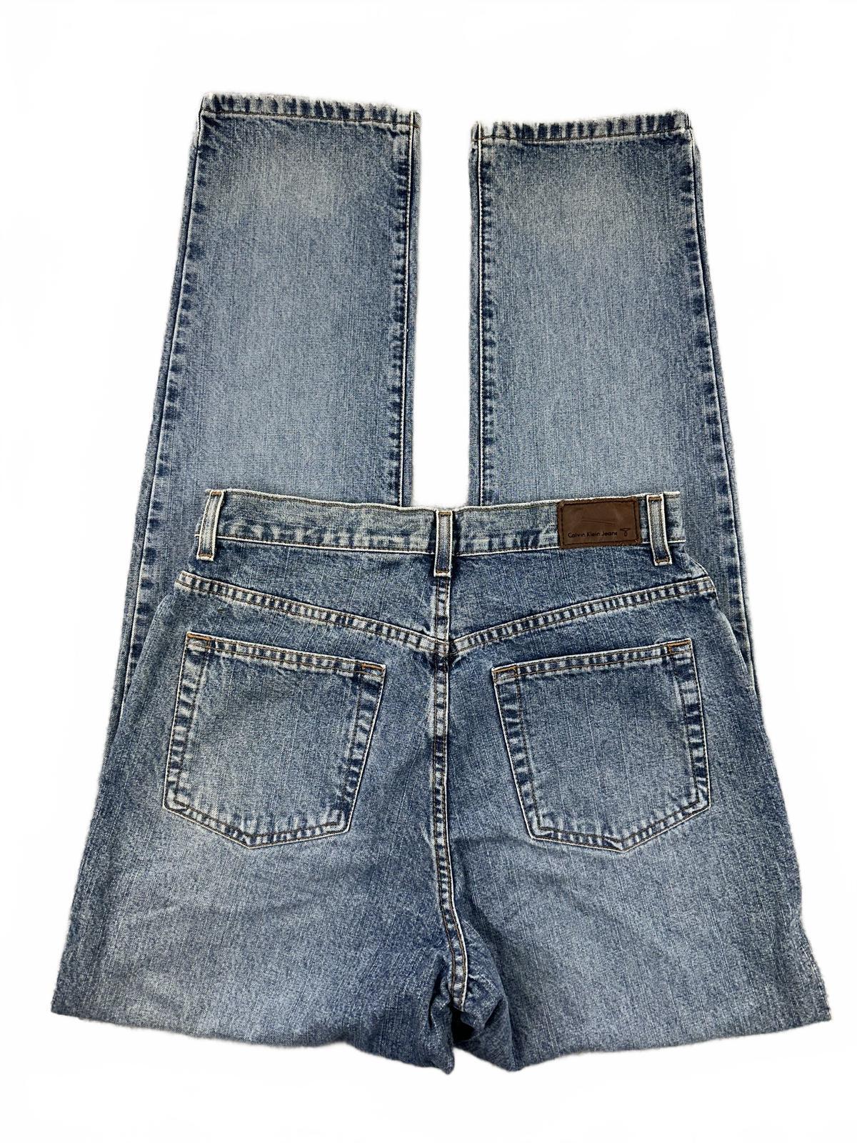 Calvin Klein Jeans Classic Light Wash Straight Leg Denim