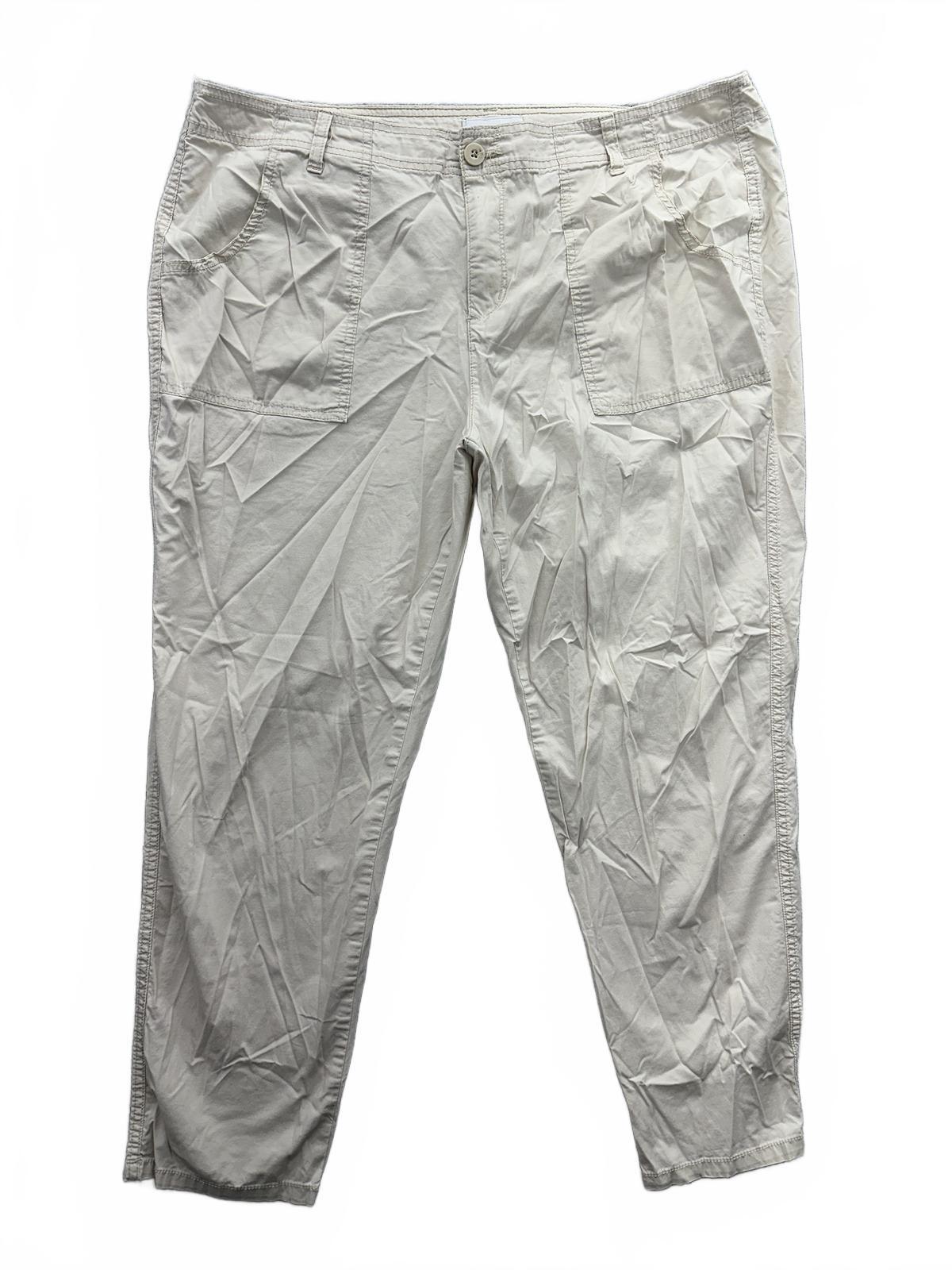 Liz Claiborne Classic White Cargo Pants