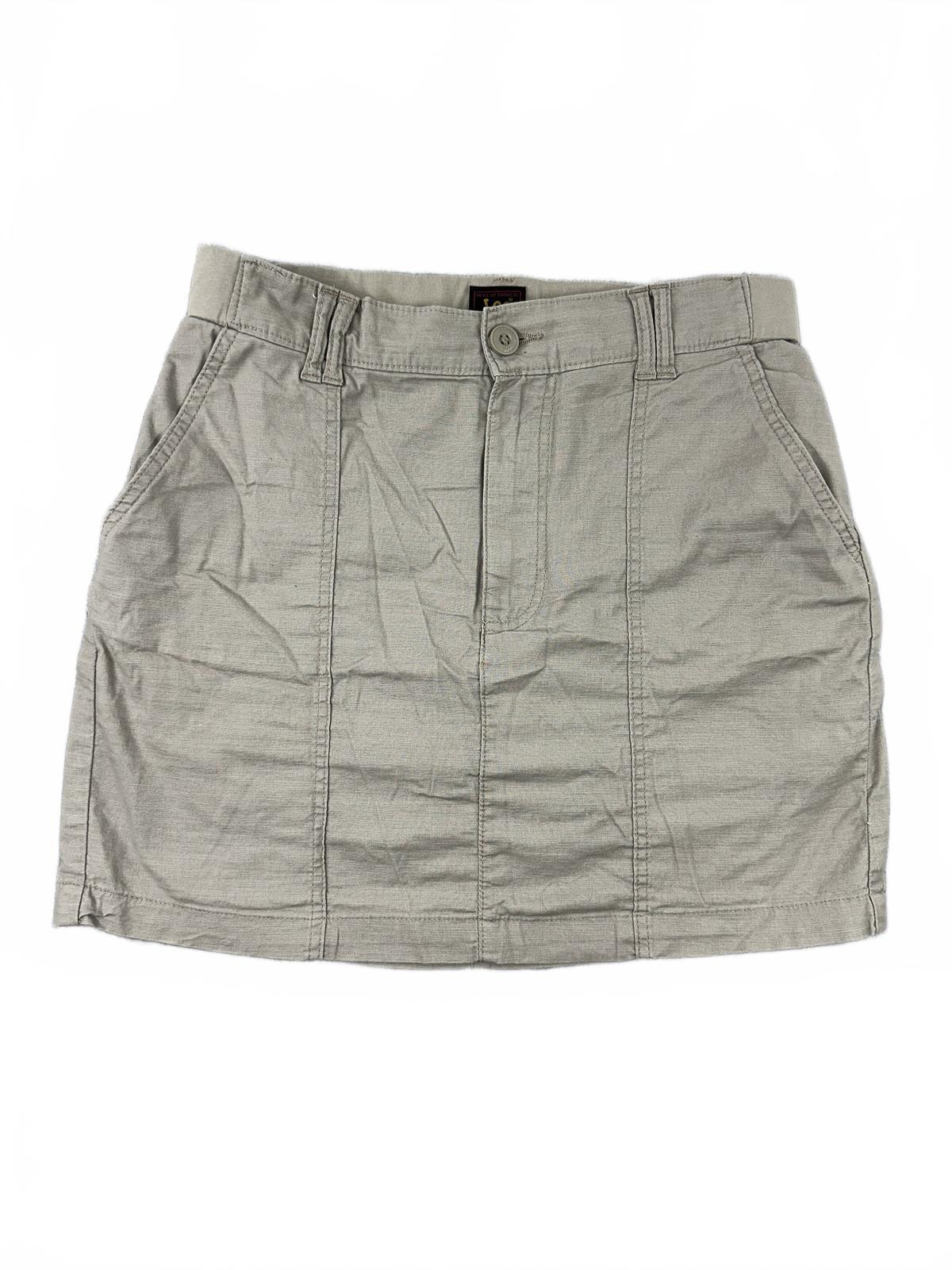 Lee Casual Beige Mini Skort