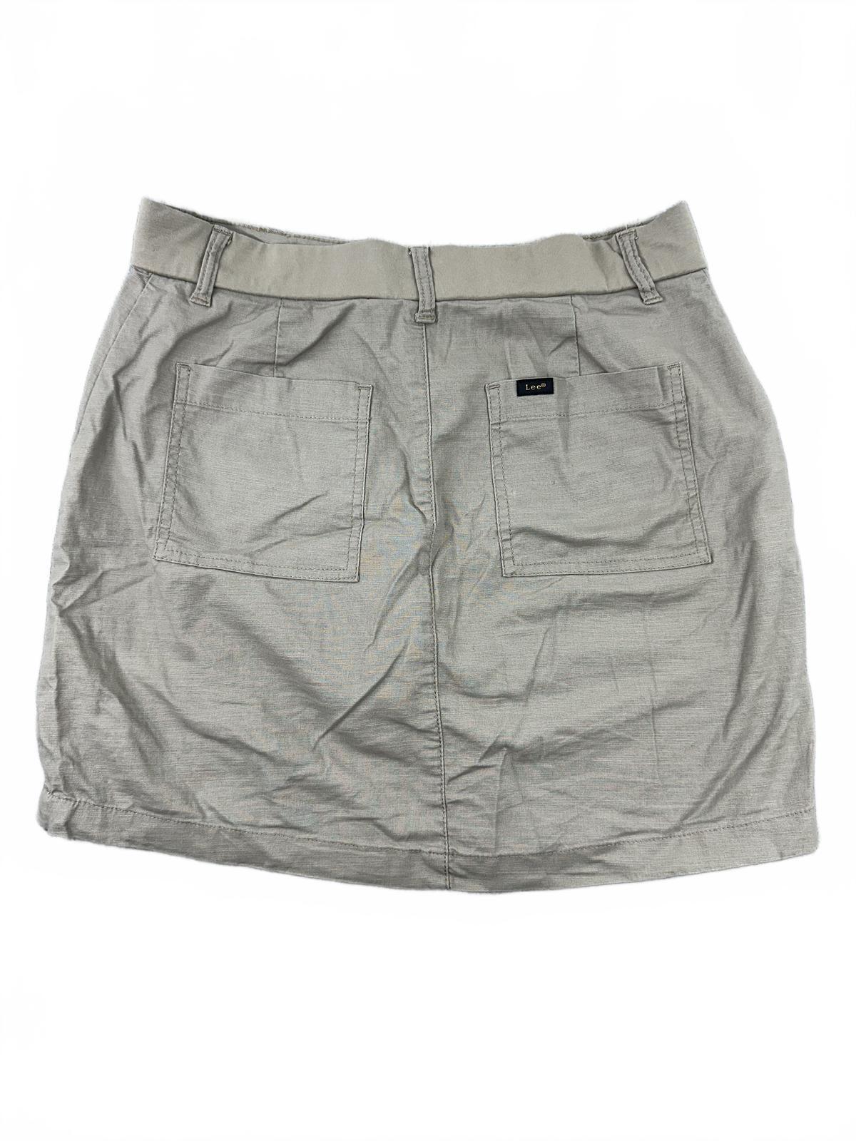 Lee Casual Beige Mini Skort