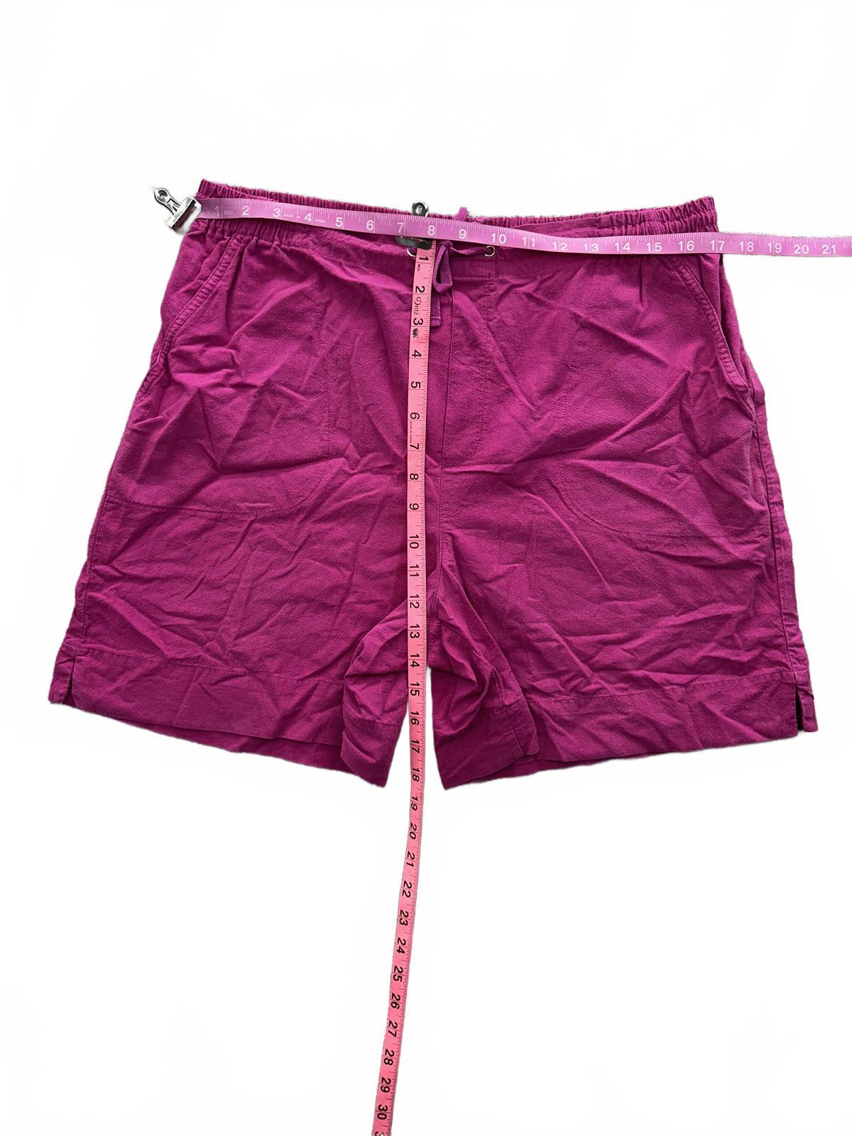 White Stag Spicy Magenta Casual Shorts