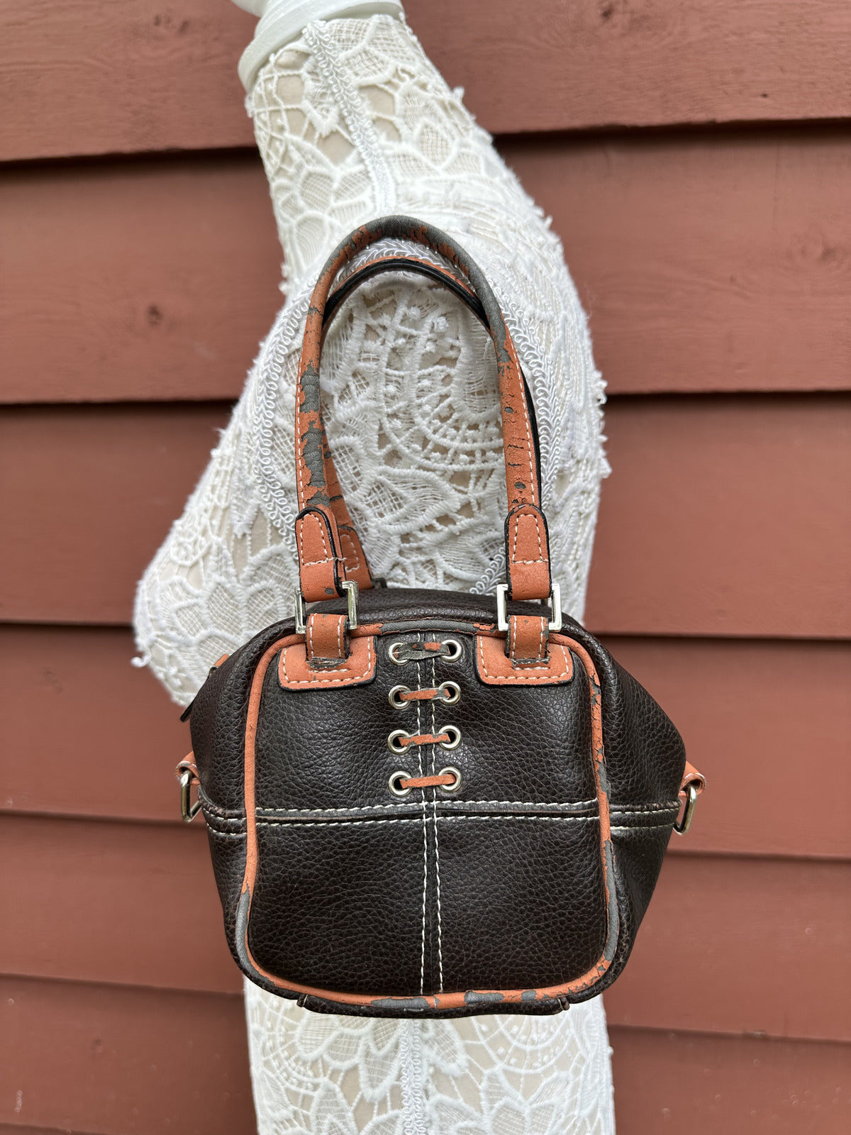 Sondra Roberts Brown Handbag