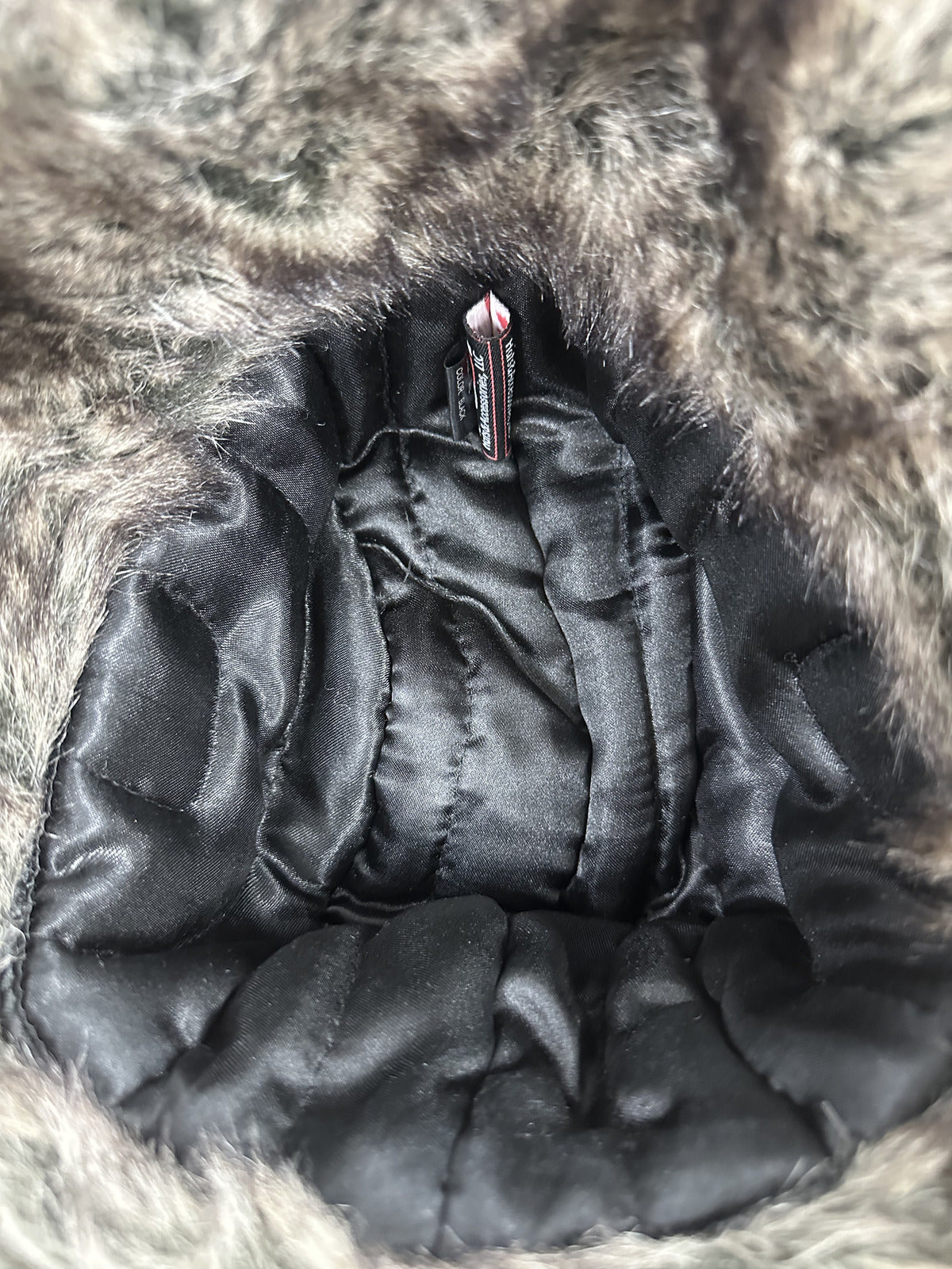 Vintage Faux Fur Trapper Hat Winter Aviator Style
