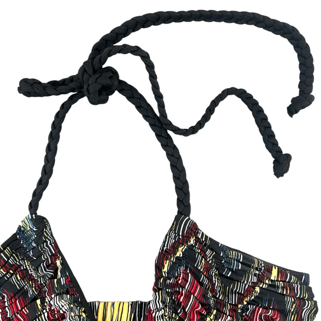 Sequin Hearts Multicolor Halter Dress