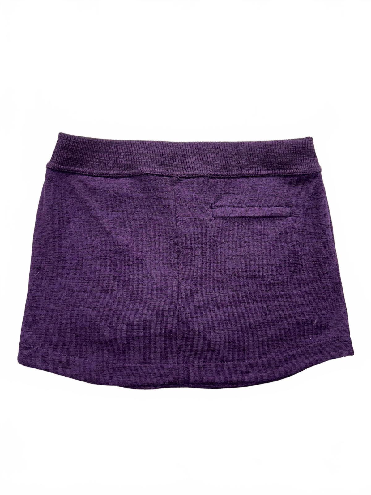 Z by Zobha Purple Skort with Built in Shorts and Drawstring Waistband