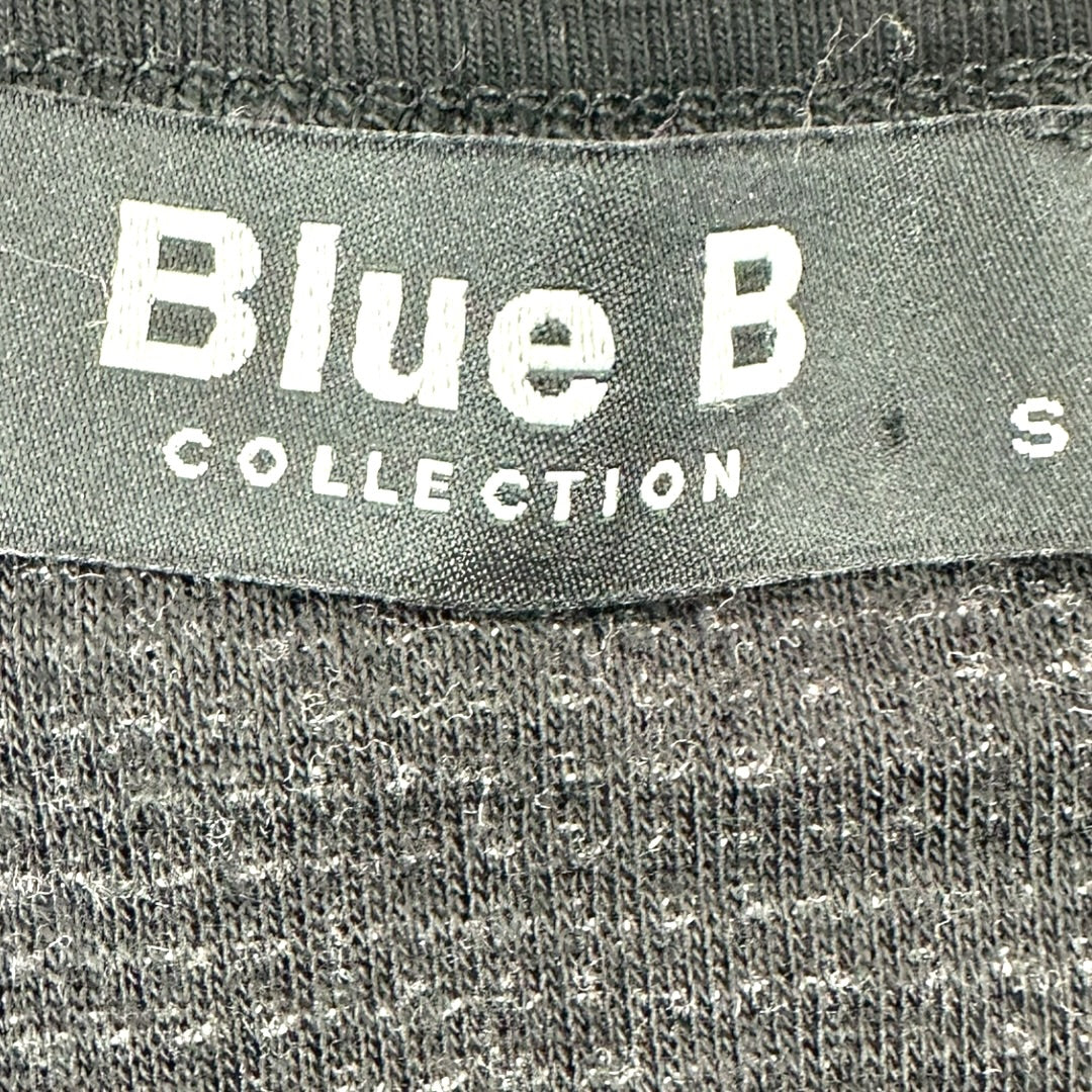 Blue B Heathered Racerback Tank Top with Ruched Drawstring Sides