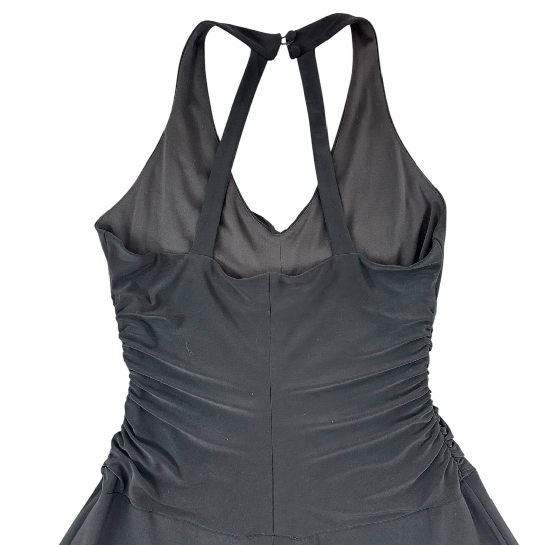 Evan Picone Black Halter Dress