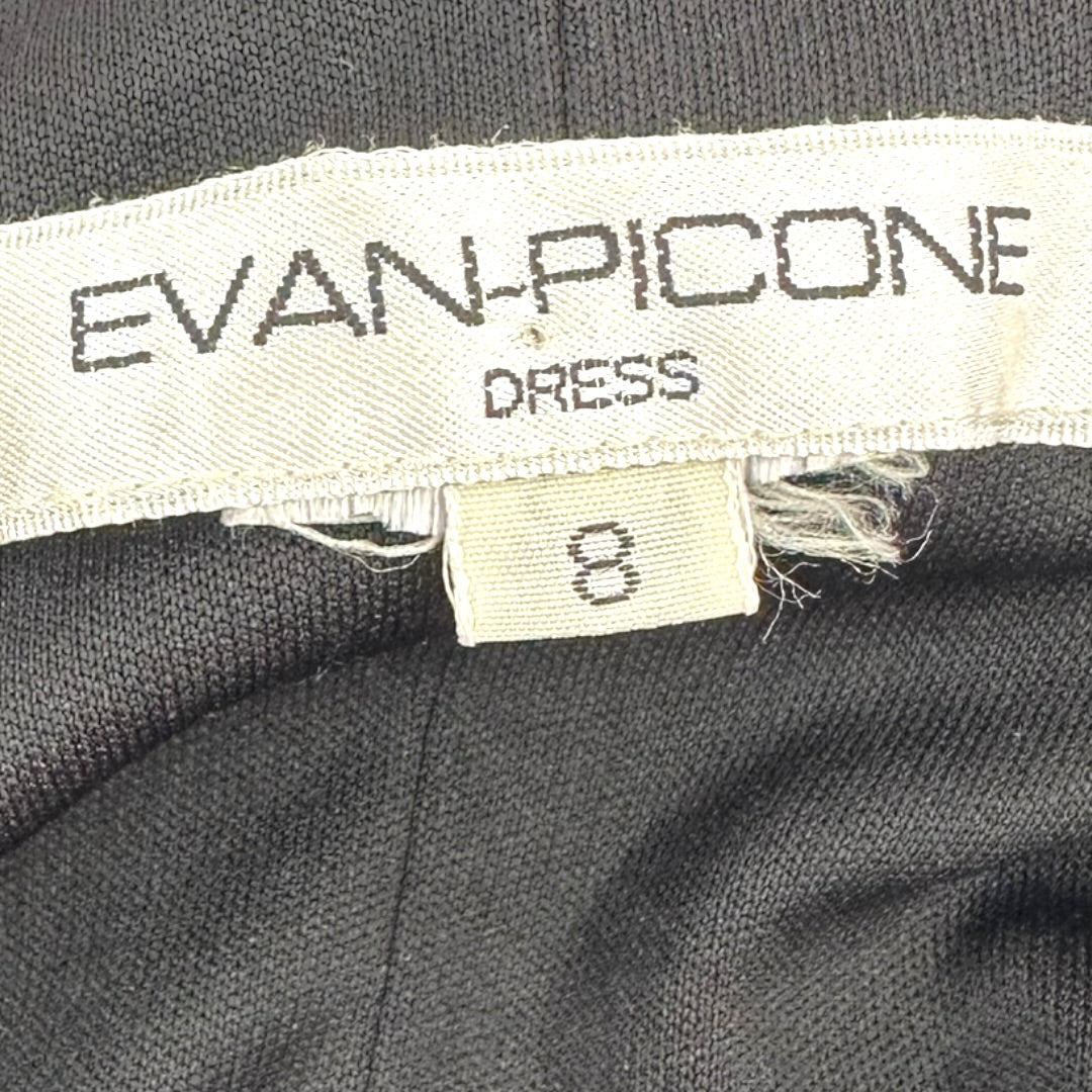 Evan Picone Black Halter Dress
