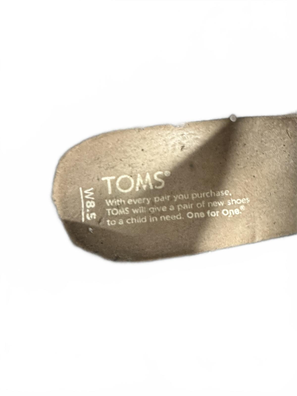 TOMS Suede Wedge Ankle Boots