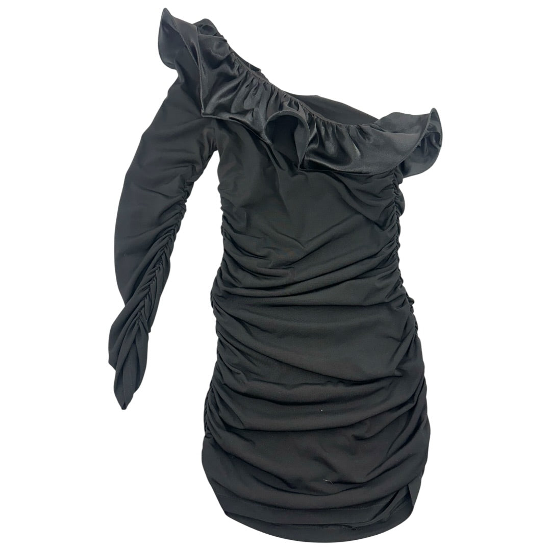 Y2K Arden B. Ruffled One Shoulder Mini Dress
