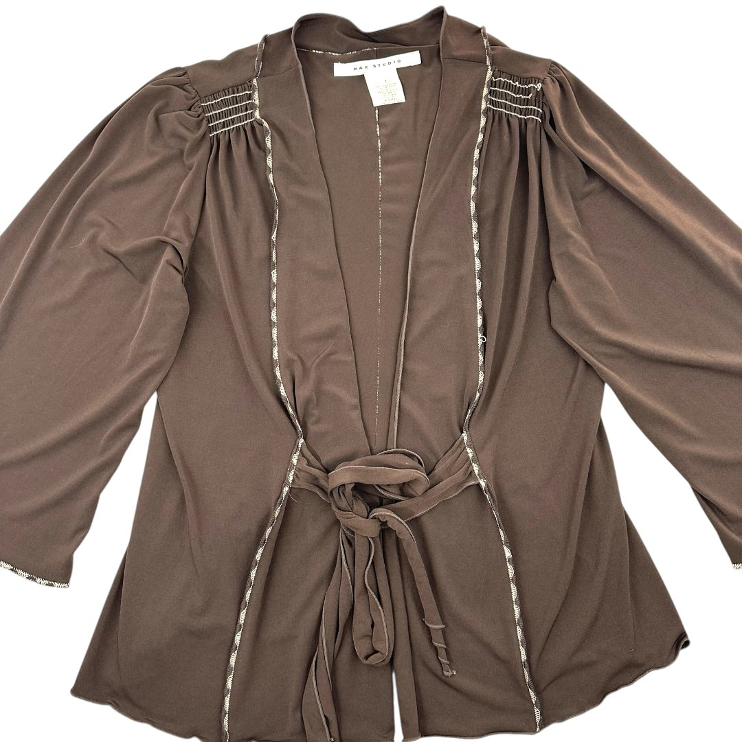 Vintage Y2K Max Studio Brown Cardigan