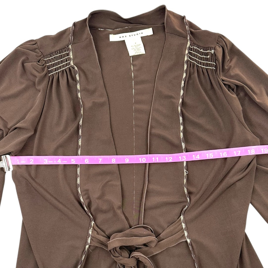 Vintage Y2K Max Studio Brown Cardigan