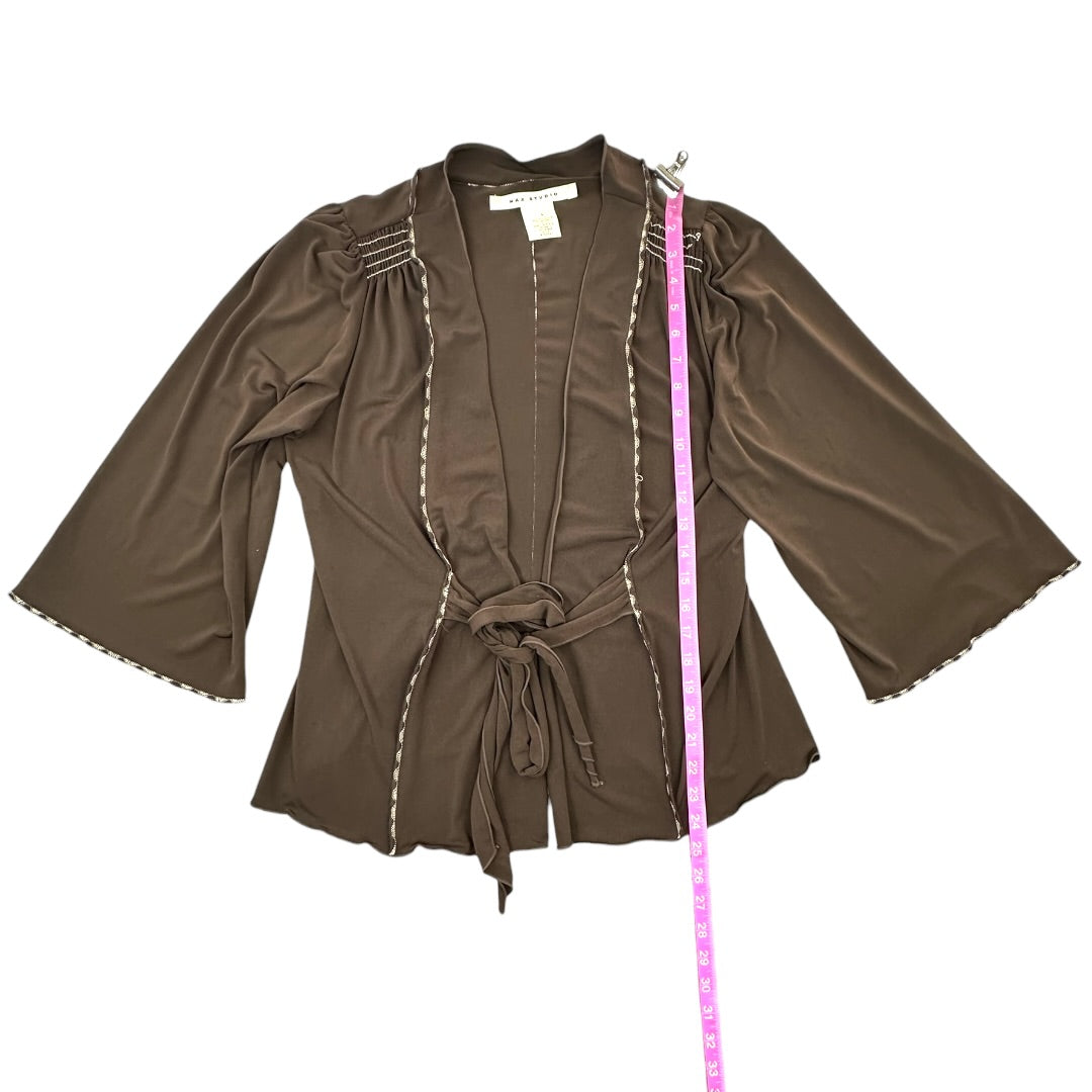 Vintage Y2K Max Studio Brown Cardigan